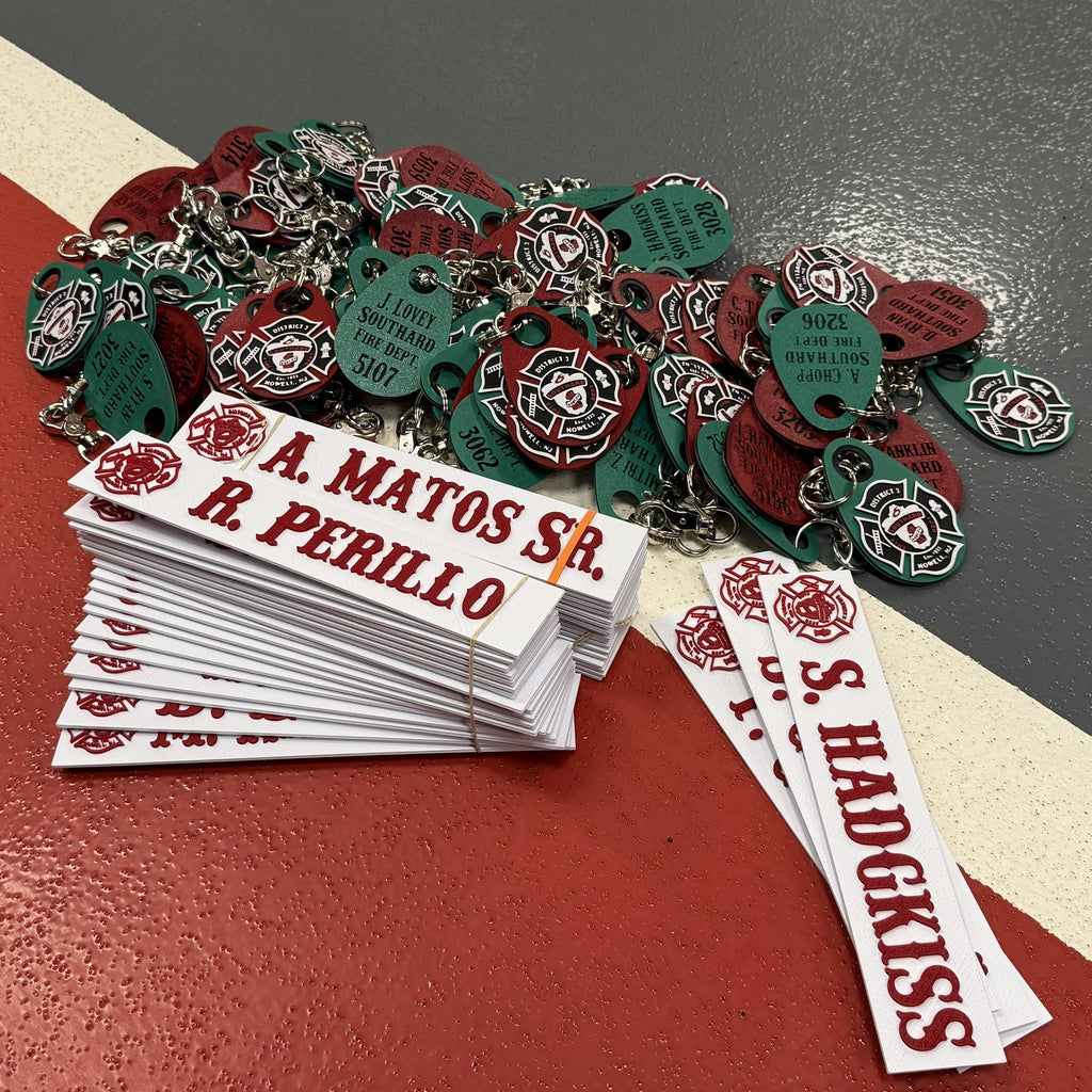 Custom Firefighter Accountability Tags — 2-Pack