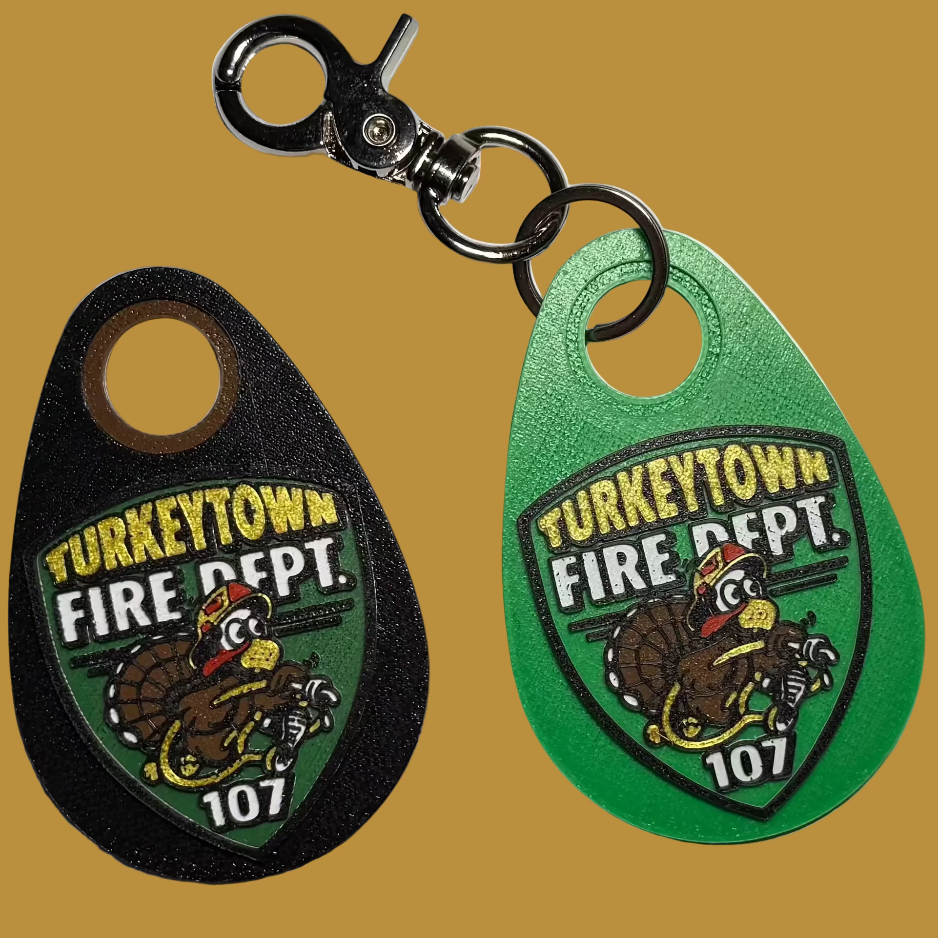 Custom Firefighter Accountability Tags — 2-Pack