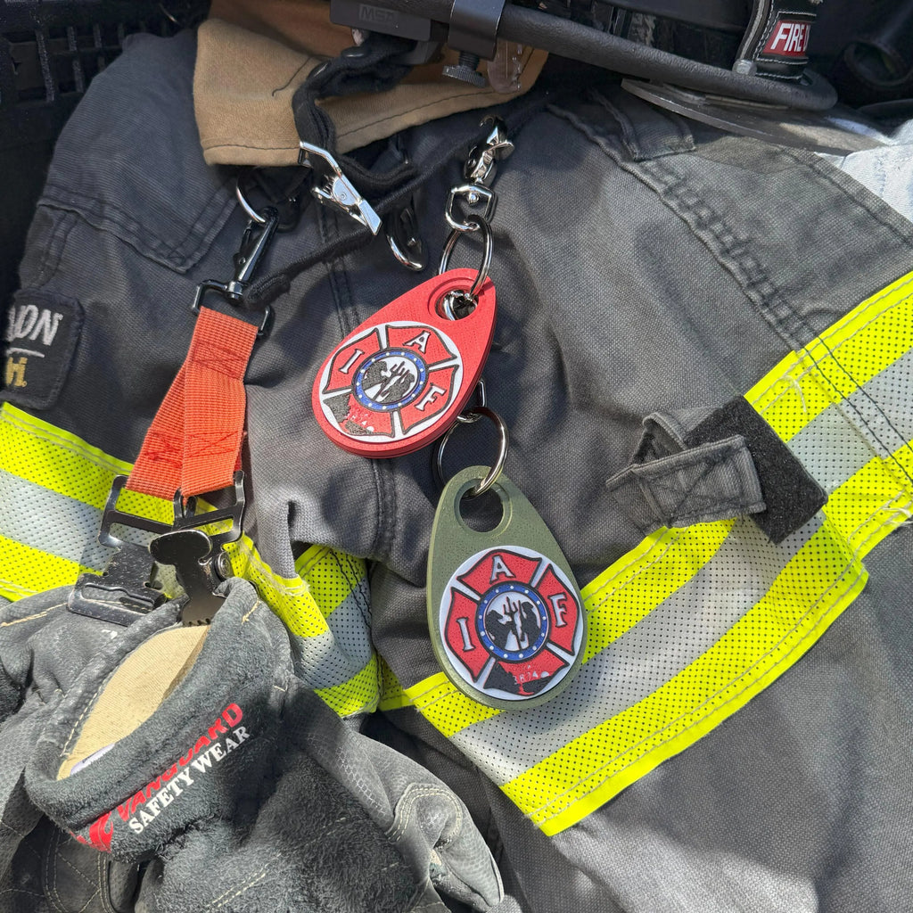 Custom Firefighter Accountability Tags — 2-Pack