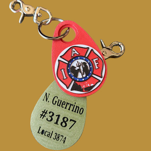 Custom Firefighter Accountability Tags — 2-Pack