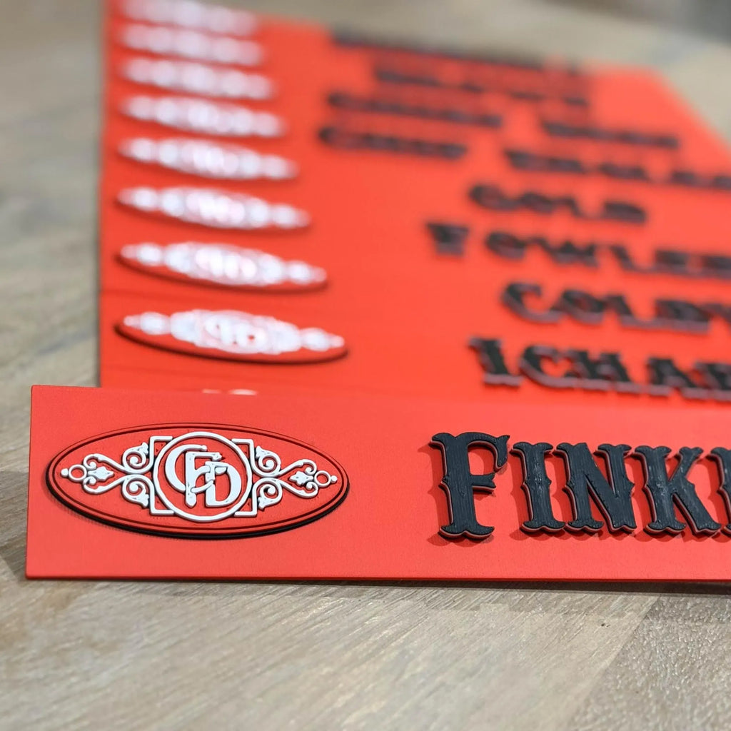 Personalized Locker Nameplate for First Responders